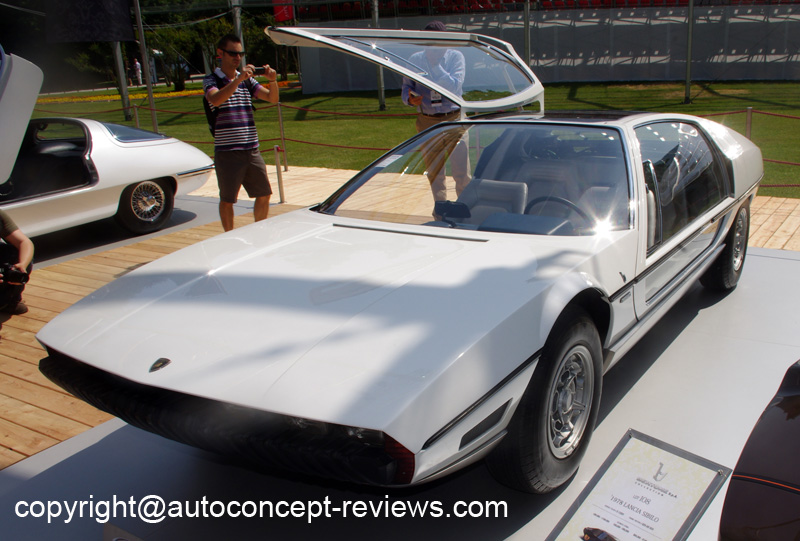 Bertone Lamborghini Marzal four seats mid engine prototype 1967 